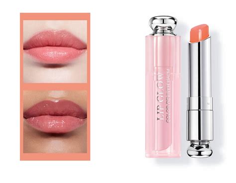 dior addict lip glow color reviver balm coral glow peach|Dior Addict lip gloss.